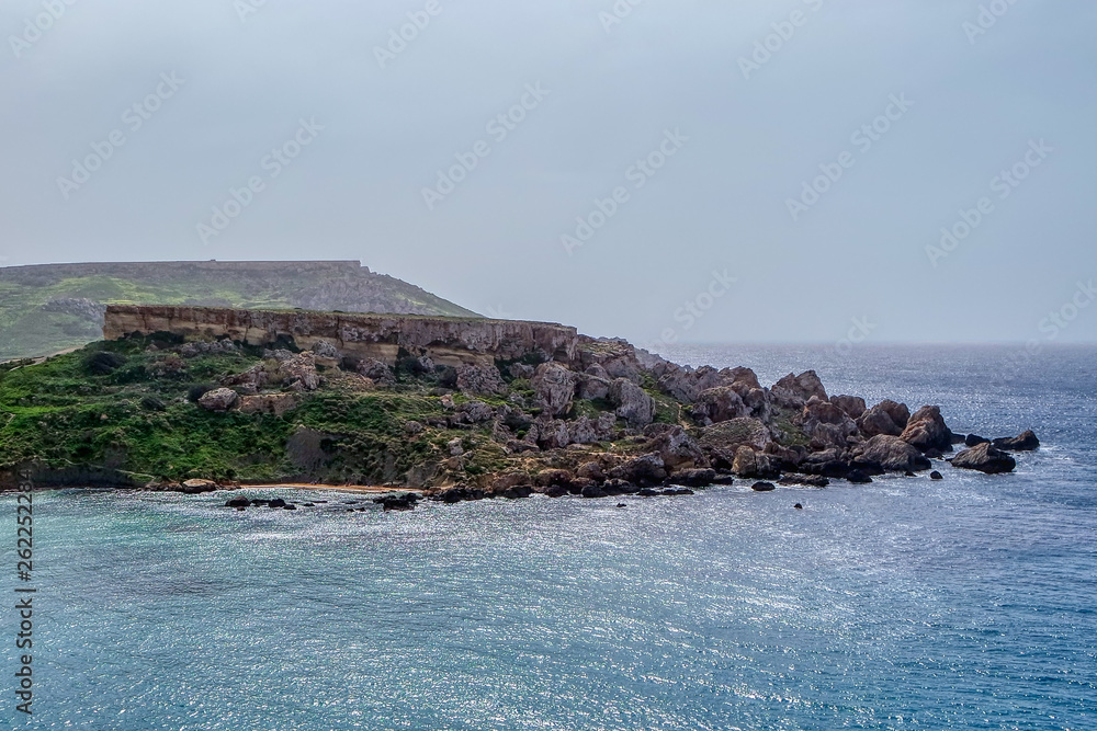 Gnejna Bay near Tuffieha, Mgarr, Malta
