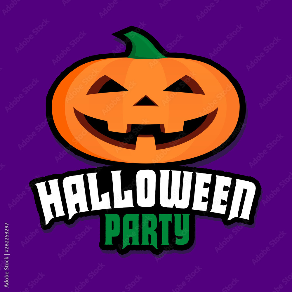 Halloween Logo vector template Halloween Logo vector template