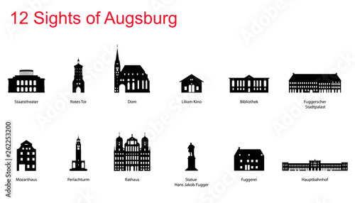 12 Sights of Augsburg photo