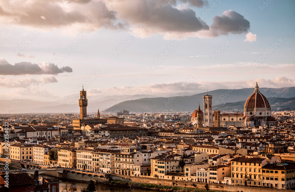 Piazzale Michelangelo skyline, Florence