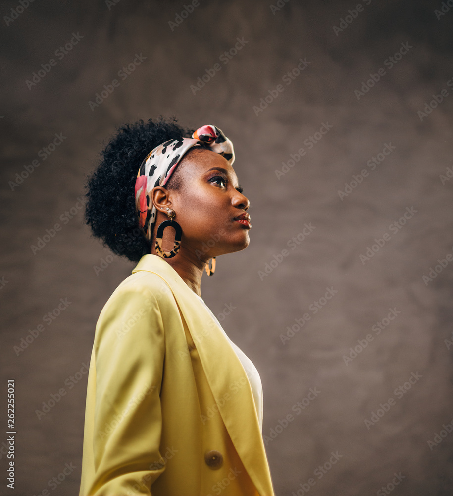 Beautiful jamaican girl posing in the studio Beautiful jamaican girl posing in the studio