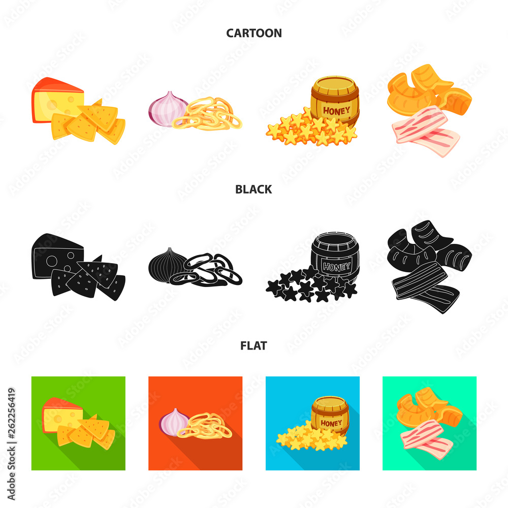 Isolated object of taste and seasonin logo. Set of taste and organic stock vector illustration. Isolated object of taste and seasonin logo. Set of taste and organic stock vector illustration.