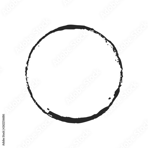 Black Ink Circle.