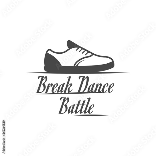 Break Dance Battle Logotype.