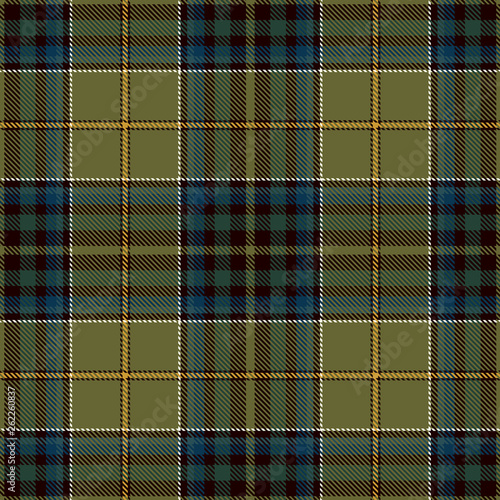 Tartan Plaid Scottish Seamless Pattern Background