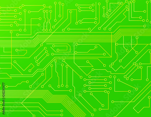 Microchip background vector illustration 