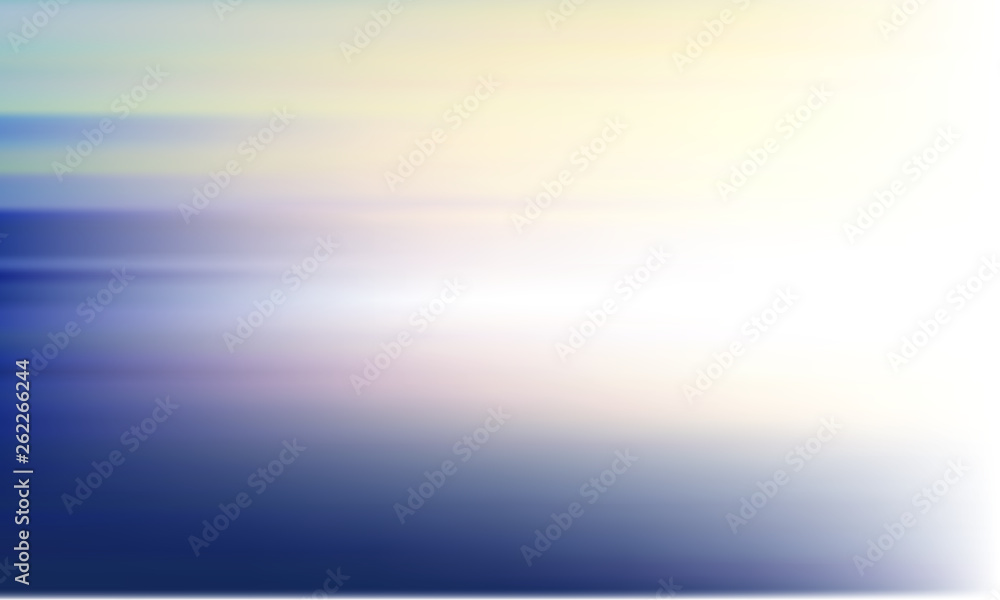 Blurred yellow-blue background. Light sky and sea landscape. Blurred yellow-blue background. Light sky and sea landscape.