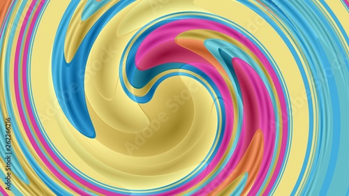 abstract spiral creamy swirl background texture. colorful background for brochures graphic or concept design. can also be used for presentation, postcard websites or wallpaper.