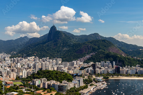 aerial view of the south zone of rio de janeiro photo