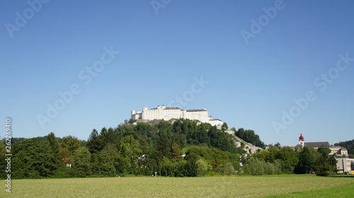 Forteresse de Hohensalzburg, Mönchsberg, Salzburg, Autriche photo
