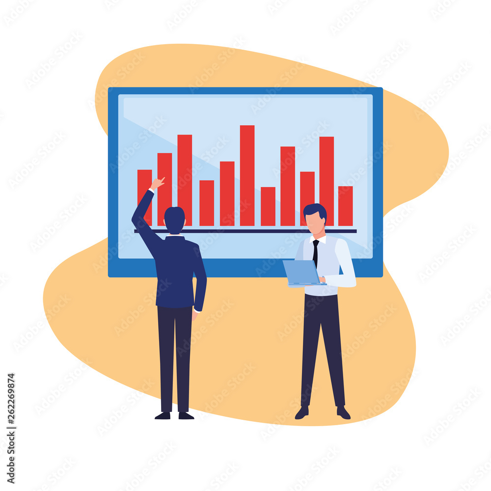 Business coworkers cartoons