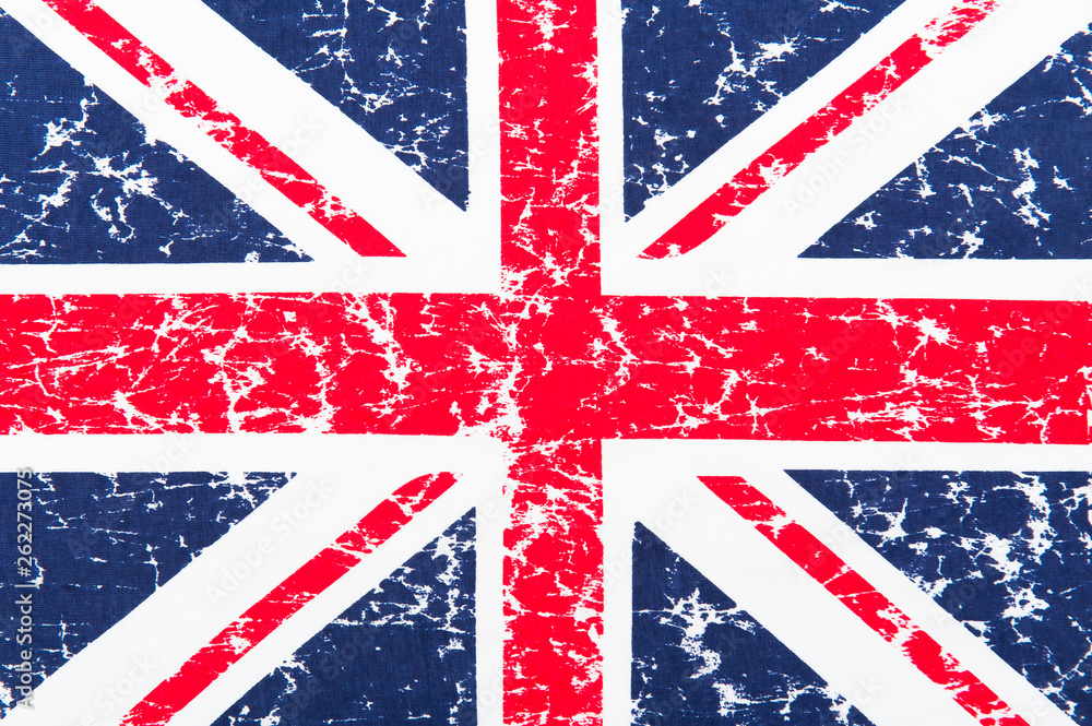 Fototapeta premium British flag pattern illustration