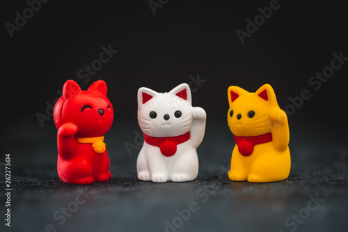 Fotografie Japanese Beckoning Cat