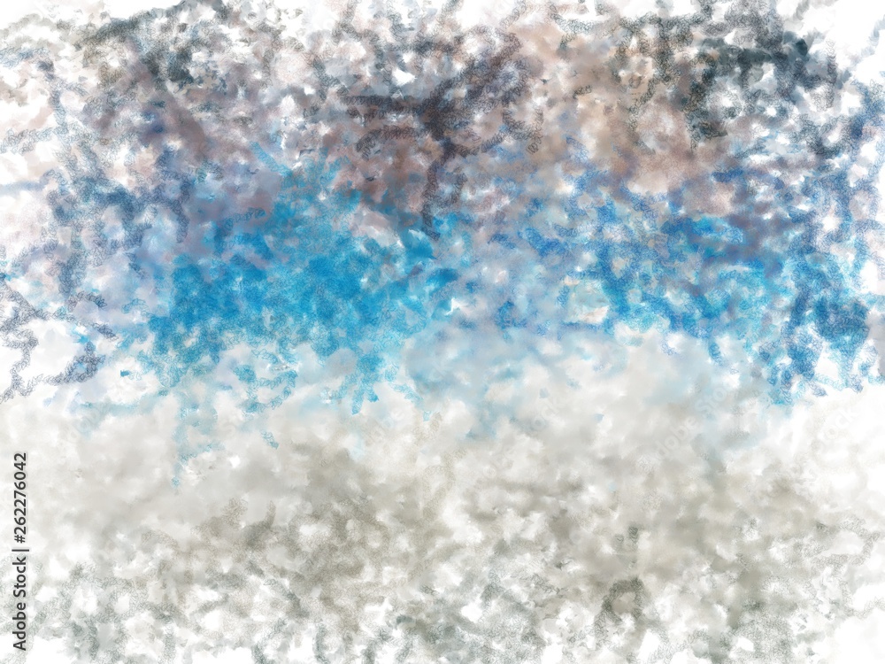 Obraz premium abstract digital watercolor background with space for text or image