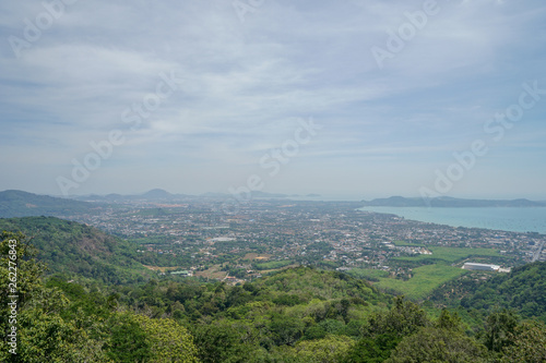 Beautiful Sea and Rocks Landscape in Thailand