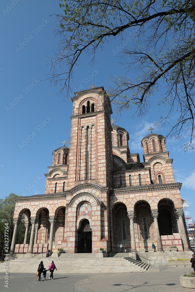 Church of Saint Sava in Belgrade, Serbia, one of the largest Orthodox churches in the world -