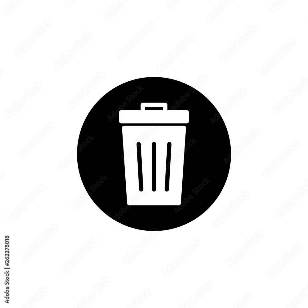 Trash icon vector. trash can icon. Delete icon vector Trash icon vector. trash can icon. Delete icon vector