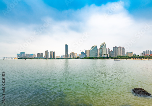 City views of Golden Sands Bay, Zhanjiang City