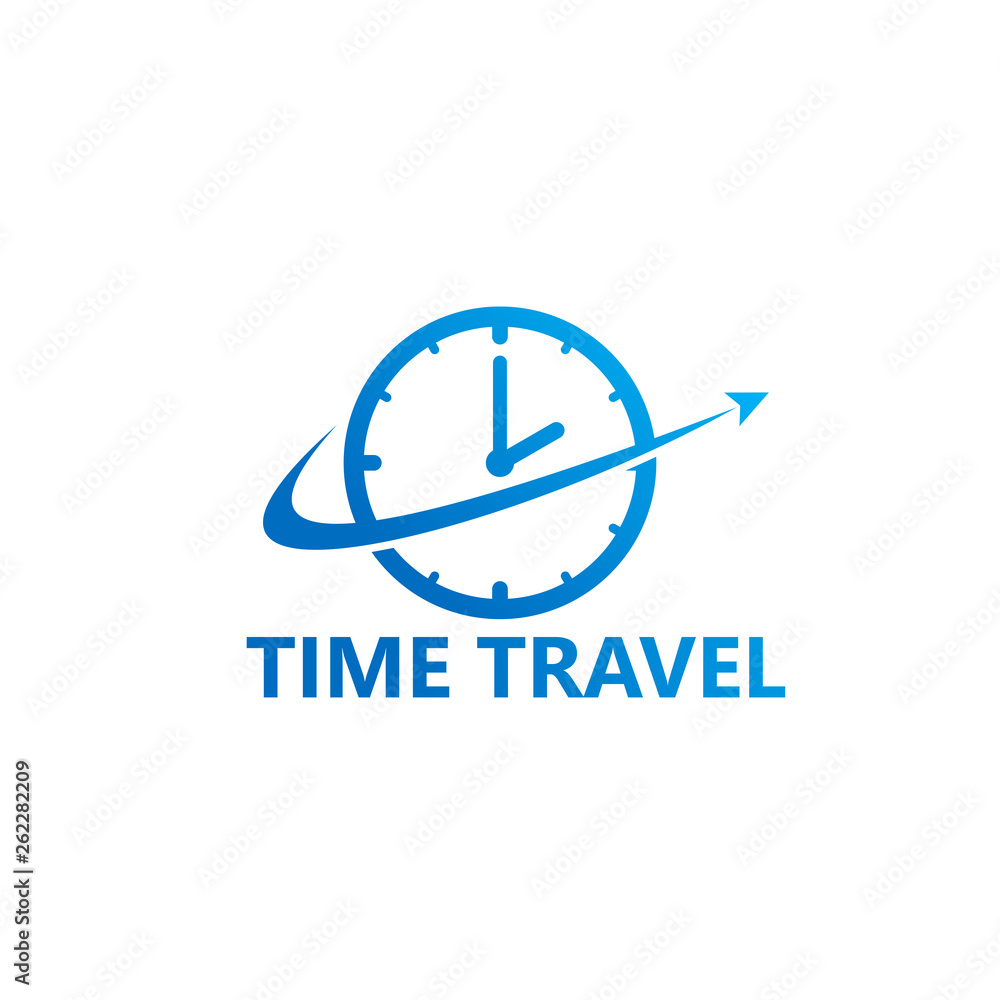 Time Travel Logo Template Design Vector, Emblem, Design Concept, Creative Symbol, Icon Time Travel Logo Template Design Vector, Emblem, Design Concept, Creative Symbol, Icon