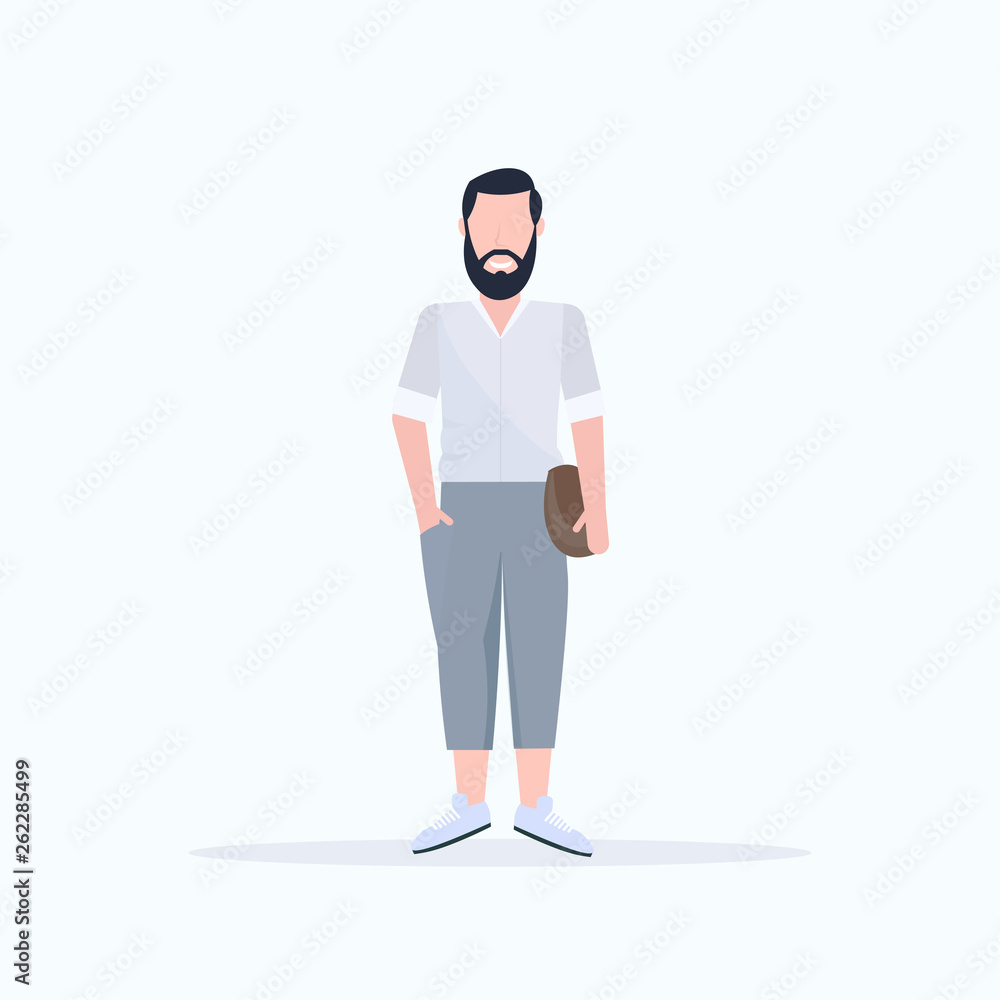 Happy Man in Casual Clothes Standing Pose Guy with Hands in Pockets Male  Cartoon Character Full Length Flat Blue Stock Vector - Illustration of  attractive, clothes: 142178966