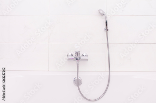 Shower and faucet