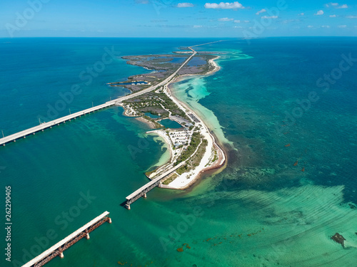 Fotografie Road 1 to Key West in Florida Keys, USA