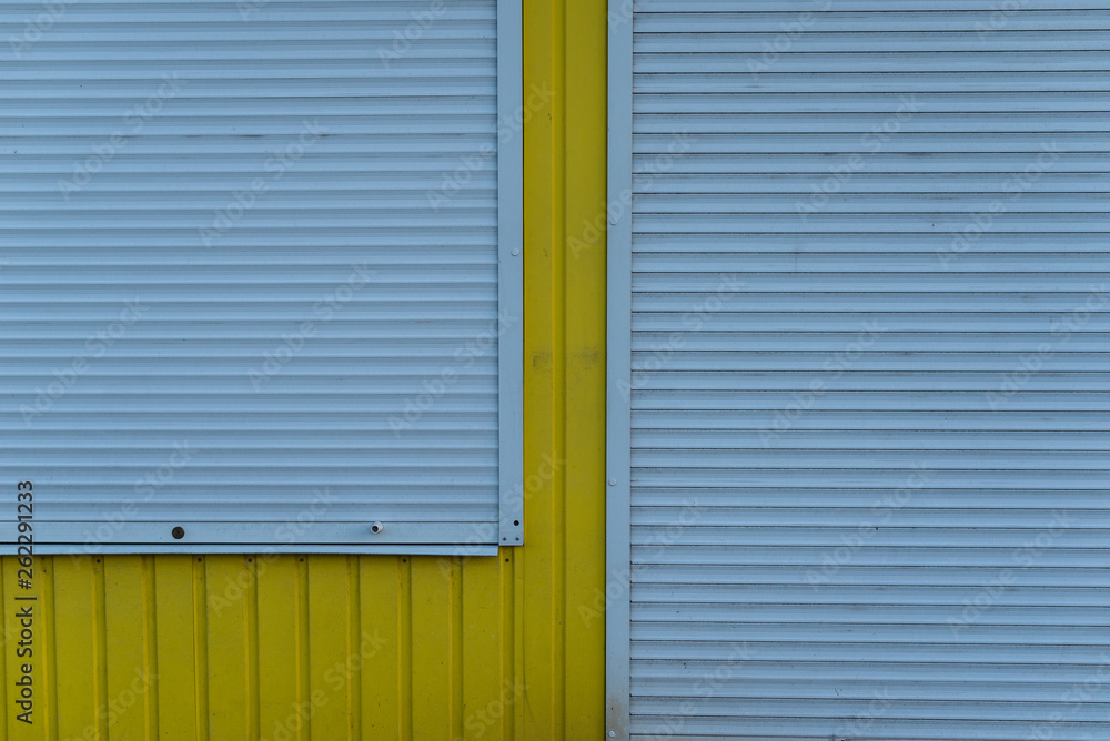 Fototapeta premium Roll steel door or Shutter door 