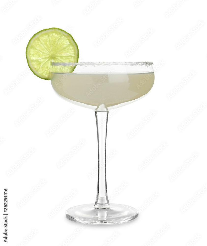custom made wallpaper toronto digitalGlass of Margarita cocktail on white background. Traditional alcoholic drink