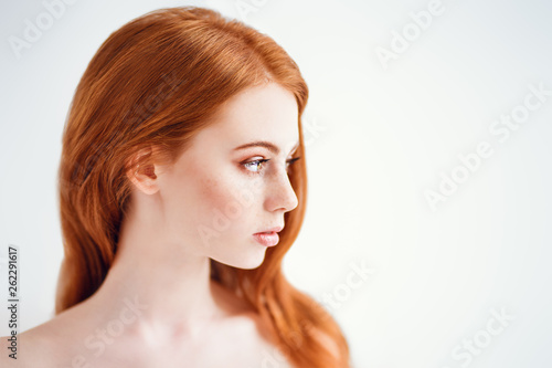 redhead beautiful girl