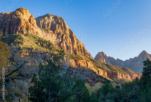 Scenic Zion National Park Landscape