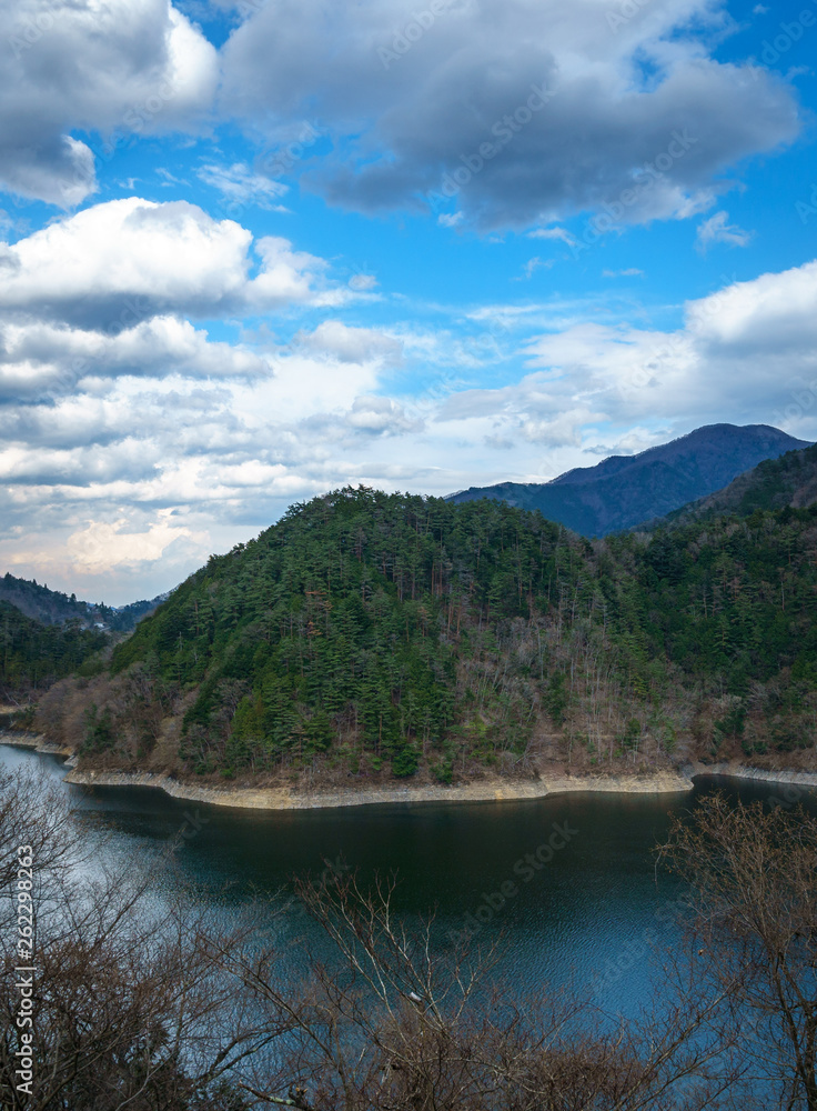 lake in the mountains