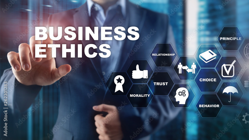 Business Ethnics Philosophy Responsibility Honesty Concept. Mixed media background. Business Ethnics Philosophy Responsibility Honesty Concept. Mixed media background.