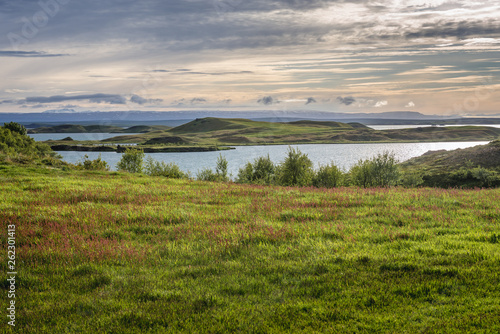 Myvatn lake in Iceland © Fotokon