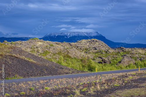 Road in Iceland photo