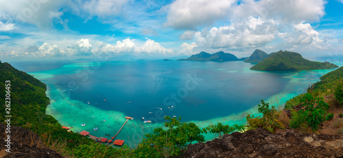 Bohey Dulang, Semporna Sabah, heaven on earth, breathtaking view travel photo