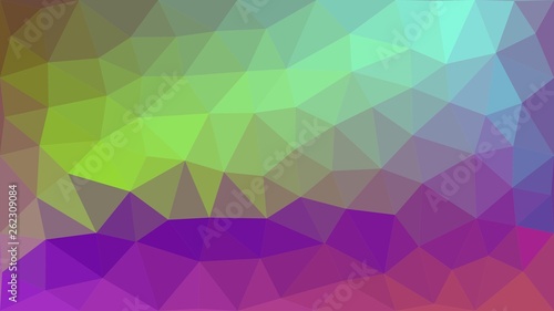 LowPoly Hintergrund, Dreiecke, Polygone, farbenfroh, abstrakte Oberfläche, moderner Hintergrund, Vektorgrafik-Illustration für Ihr Projekt