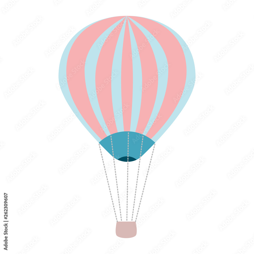 Obraz premium Hot Air Balloon Vector