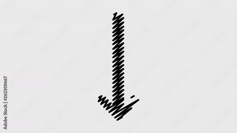 Arrow stroked animated icons. Downwards Arrow symbol 2D animation, 4k resolution. Video with alpha channel Arrow stroked animated icons. Downwards Arrow symbol 2D animation, 4k resolution. Video with alpha channel