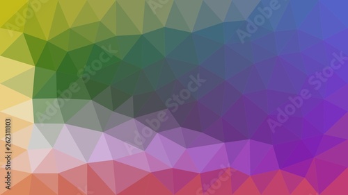 LowPoly Hintergrund, Dreiecke, Polygone, farbenfroh, abstrakte Oberfläche, moderner Hintergrund, Vektorgrafik-Illustration für Ihr Projekt