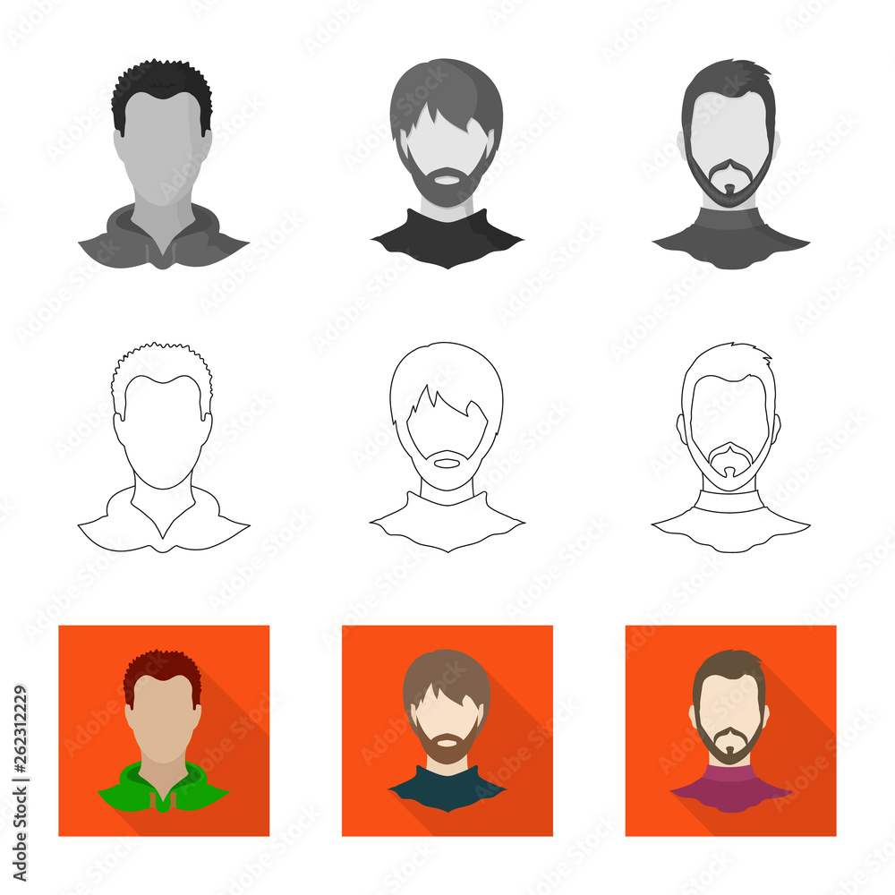 Isolated object of professional and photo symbol. Set of professional and profile vector icon for stock. Isolated object of professional and photo symbol. Set of professional and profile vector icon for stock.