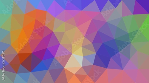 LowPoly Hintergrund, Dreiecke, Polygone, farbenfroh, abstrakte Oberfläche, moderner Hintergrund, Vektorgrafik-Illustration für Ihr Projekt