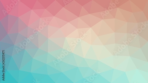 LowPoly Hintergrund, Dreiecke, Polygone, farbenfroh, abstrakte Oberfläche, moderner Hintergrund, Vektorgrafik-Illustration für Ihr Projekt