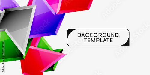 Free Download Triangular low poly background design, multicolored triangles. Vector - GFXLoad