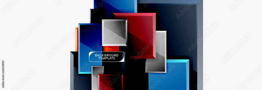 Minimal square banner abstract background Minimal square banner abstract background