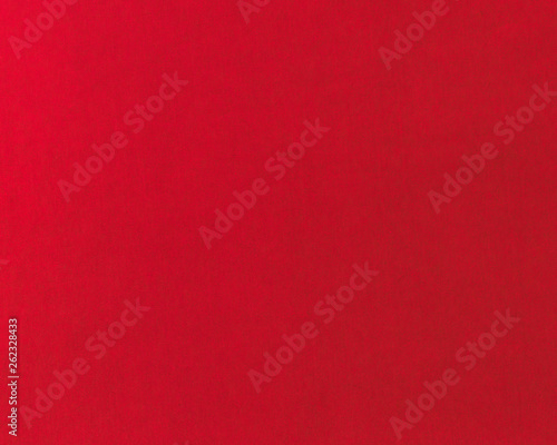 Plain and Simple Scarlet Red Fabric Textile Subtle Texture