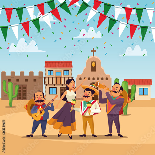 Mexicans cinco de mayo cartoon