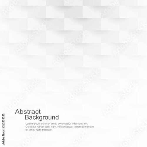 Abstract background, white 3d origami texture