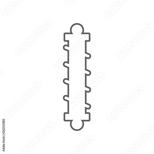 car shock absorber icon. Element of Car repear for mobile concept and web apps icon. Outline, thin line icon for website design and development, app development