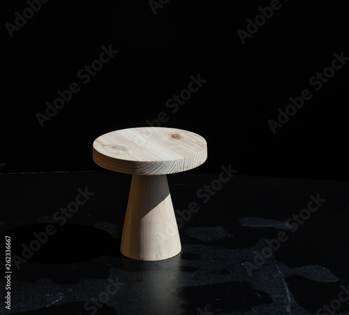 Wooden cakestand