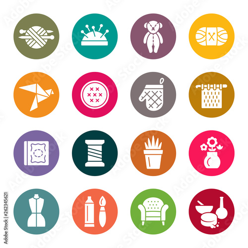 Craft icon set